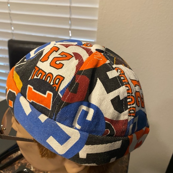 Fashion Style Men’s Multicolor Canvas Hat Size One - Picture 3 of 12